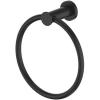 imageZLINE Emerald Bay Towel Ring in Matte Black EMBYTRNGMB