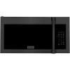 imageZLINE Over the Range Convection Microwave Oven in Black Stainless Steel with Traditional Handle and Sensor Cooking