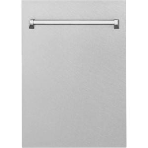 imageZLINE 18 in Compact Fingerprint Resistant Top Control Dishwasher with Stainless Steel Tub and Traditional Style Handle 52dBa
