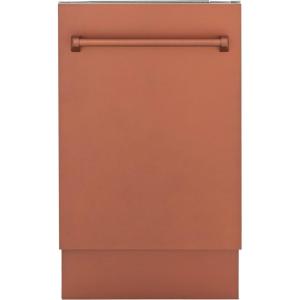 imageZLINE 18quot Tallac Series 3rd Rack Top Control Dishwasher in Copper with Stainless Steel Tub 51dBa DWVC18
