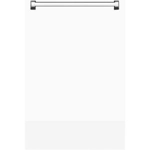 imageZLINE 18quot Tallac Series 3rd Rack Top Control Dishwasher in White Matte with Stainless Steel Tub 51dBa DWVWM18