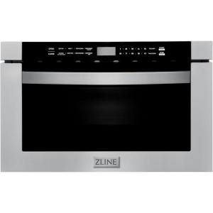 imageZLINE 24quot 12 cu ft Builtin Microwave Drawer in Stainless Steel