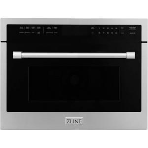 imageZLINE 24quot Builtin Convection Microwave Oven in Stainless Steel with Speed and Sensor Cooking