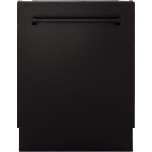 imageZLINE 24quot Tallac Series 3rd Rack Tall Tub Dishwasher in Oil Rubbed Bronze with Stainless Steel Tub 51dBa DWVORB24