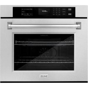 imageZLINE 30 in Professional True Convection Single Wall Oven with Air Fry and Self Clean in Satin Stainless Steel WASS30