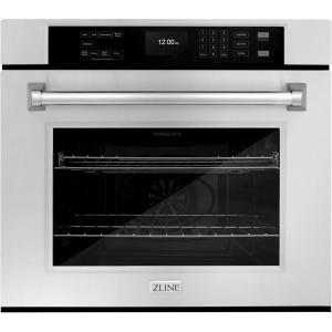 imageZLINE 30 in Professional True Convection Single Wall Oven with Air Fry and Self Clean in Stainless Steel WAS30