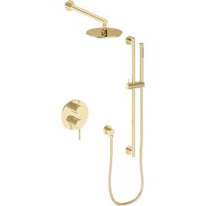 imageZLINE Autograph Edition El Dorado Shower System in Polished Gold ELDSHSPG