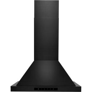 imageZLINE Convertible Vent Wall Mount Range Hood in Black Stainless Steel BSKBN 24