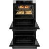 imageZLINE 30 in Autograph Edition Professional True Convection Double Wall Oven with Air Fry and Self Clean in Stainless Steel with Matte Black Handles WADZ30MB