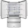 imageZLINE 36 in 225 cu ft CounterDepth French Door Refrigerator with Ice Maker in FingerprintResistant Stainless Steel RFM36