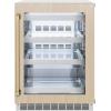 imageZLINE Autograph Edition 24 in Touchstone 151 Can Beverage Fridge With Panel Ready Glass Door And Champagne Bronze Handle RBSPOZ24CB