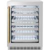 imageZLINE Autograph Edition 24 in Touchstone Dual Zone 44 Bottle Wine Cooler With Stainless Steel Glass Door And Polished Gold Handle RWDOZGS24G