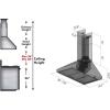 imageZLINE 30 in 400 CFM Wall Mount Range Hood in Stainless Steel KL330400