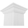 imageZLINE 30 in Wooden Wall Mount Range Hood in Shiplap Bright White Finish KPWW3048 in