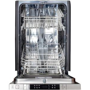 imageZLINE 18 in Top Control Dishwasher in Custom Panel Ready with Stainless Steel Tub