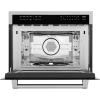 imageZLINE 24 in 16 cu ft Builtin Convection Microwave Oven in Satin Stainless Steel with Speed and Sensor Cooking MWO24SS