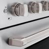 imageZLINE 24 in 32 cu ft Paramount Induction Range with 3 Element Cooktop and Electric Convection Oven in Satin Stainless Steel SINRS24