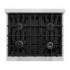 imageZLINE 30 in 42 cu ft Classic Dual Fuel Range with 4 Burner Gas Cooktop and Electric Convection Oven in Stainless Steel CDR30