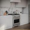 imageZLINE 30 in 42 cu ft Paramount Gas Range with 4 Burner Cooktop and Convection Gas Oven in Satin Stainless Steel SGRS30