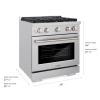 imageZLINE 30 in 42 cu ft Paramount Gas Range with 4 Burner Cooktop and Convection Gas Oven in Stainless Steel SGR30