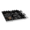 imageZLINE 30 in Gas Cooktop with 4 Brass Burners and Black Porcelain Top RCBR30PBT