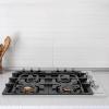 imageZLINE 30 in Gas Cooktop with 4 Brass Burners and Black Porcelain Top RCBR30PBT