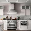 imageZLINE 36 in 46 cu ft Legacy Dual Fuel Range with Gas Cooktop and Electric Convection Oven in Stainless Steel with 6 Brass Burners RABR36