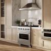 imageZLINE 36 in 52 cu ft Gas Range with Convection Gas Oven in Stainless Steel with 6 Brass Burners SGRBR36