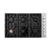 imageZLINE 36 in Gas Cooktop with 6 Brass Burners and Black Porcelain Top RCBR36PBT