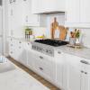 imageZLINE 36 in Legacy Gas Rangetop with 6 Brass Burners and Porcelain Cooktop in Satin Stainless Steel RTSBR36