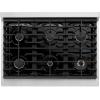 imageZLINE 36 in Paramount Gas Rangetop with 6 Burners and Porcelain Cooktop in Stainless Steel SRT36