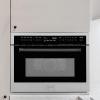 imageZLINE Autograph Edition 24 16 cu ft Builtin Convection Microwave Oven in Stainless Steel and Matte Black Accents