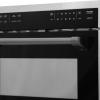 imageZLINE Autograph Edition 24 in 16 cu ft Builtin Convection Microwave Oven in Satin Stainless Steel with Matte Black Accents MWOZ24SSMB