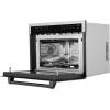 imageZLINE Autograph Edition 24 in 16 cu ft Builtin Convection Microwave Oven in Satin Stainless Steel with Matte Black Accents MWOZ24SSMB