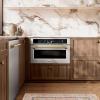 imageZLINE Autograph Edition 30 16 cu ft Builtin Convection Microwave Oven in Stainless Steel and Champagne Bronze Accents