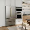 imageZLINE Autograph Edition 30 16 cu ft Builtin Convection Microwave Oven in Stainless Steel and Gold Accents
