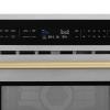 imageZLINE Autograph Edition 30 in 16 cu ft Builtin Convection Microwave Oven in Satin Stainless Steel and Champagne Bronze Accents MWOZ30SSCB