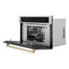 imageZLINE Autograph Edition 30 in 16 cu ft Builtin Convection Microwave Oven in Satin Stainless Steel and Champagne Bronze Accents MWOZ30SSCB