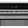 imageZLINE Autograph Edition 30 in 16 cu ft Builtin Convection Microwave Oven in Satin Stainless Steel and Matte Black Accents MWOZ30SSMB