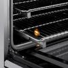 imageZLINE Autograph Edition 30 in 42 cu ft Paramount Induction Range with 4 Element Cooktop and Electric Convection Oven in Stainless Steel with Polished Gold Accents SINRZ30G