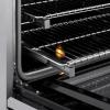 imageZLINE Autograph Edition 36 in 52 cu ft Paramount Induction Range with 5 Element Cooktop and Electric Convection Oven in Satin Stainless Steel with Champagne Bronze Accents SINRSZ36CB