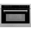 imageZLINE 24 in 16 cu ft Builtin Convection Microwave Oven in Satin Stainless Steel with Speed and Sensor Cooking MWO24SS