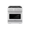 imageZLINE 30 in 42 cu ft Paramount Gas Range with 4 Burner Cooktop and Convection Gas Oven in Stainless Steel SGR30