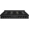 imageZLINE 48 in Paramount Gas Rangetop with 8 Burner DuoPro Cooktop in Black Stainless Steel PSRTB48