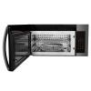 imageZLINE 30 15 cu ft Over the Range Microwave in Black Stainless Steel with Modern Handle and Set of 2 Charcoal Filters MMWOOTRCF30BS