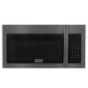imageZLINE 30 15 cu ft Over the Range Microwave in Black Stainless Steel with Modern Handle and Set of 2 Charcoal Filters MMWOOTRCF30BS