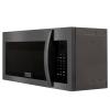 imageZLINE 30 15 cu ft Over the Range Microwave in Black Stainless Steel with Modern Handle and Set of 2 Charcoal Filters MMWOOTRCF30BS