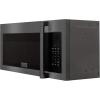 imageZLINE 30 15 cu ft Over the Range Microwave in Black Stainless Steel with Traditional Handle and Set of 2 Charcoal Filters MWOOTRCFH30BS