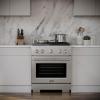 imageZLINE 30 in 42 cu ft Paramount Dual Fuel Range with 4 Burner DuoPro Cooktop and Electric Convection Oven in Satin Stainless Steel PSDRS30