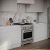 imageZLINE 30 in 42 cu ft Paramount Gas Range with 4 Burner DuoPro Cooktop and Convection Gas Oven in Satin Stainless Steel PSGRS30